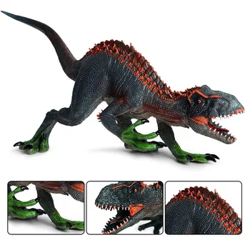 Jaunu Simulācijas Dinozaura Modelis Bērnu Jurassic Tyrannosaurus Tyrannosaurus Velociraptor Dinozauru Rotaļlietas Dzīvnieku Desktop Modelis