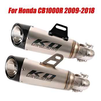 Honda CB1000R no 2009. līdz 2018. gadam Izplūdes Vidū Saiti, Cauruļu Aizbēgt Sadaļā, kas Savieno Caurules Paslīdēt Uz 51mm Muffler Padomus Beigām Cauruļu Motociklu