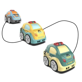 2.4 G Burvju Karikatūra Viedo Sensoru Elektriskā RC Auto radio tālvadības pulti Mini automašīnām Mūzikas Rotaļlietas zēniem bērniem Ziemassvētku Dāvanu