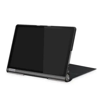 Gadījumā, ja Lenovo Jogas Smart Cilnes YT-X705F Tablete Segtu Būtiska Lenovo Jogas Tab 10.1 5 collu Stāvēt Ādas Apvalks Capa Coque