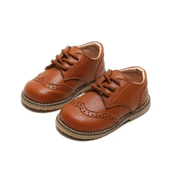 Pavasara/rudens bērnu apavi ikdienas apavi meitenēm cēloņu ādas kurpes puika studentu sporta apavi bērniem ērti modes