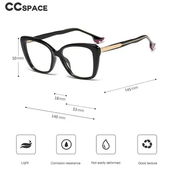 48063 Personalizētu Augstiem Papēžiem Plastmasas Titāna Kodols Brilles Rāmis Sieviešu Optisko Modes Datoru Brilles Dzīvoklis Objektīvs