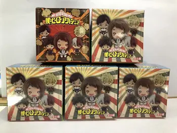 5gab/komplekts Mans Varonis Augstskolu Midoriya Izuku Bakugou Katsuki Bok Todoroki Shoto Anime Rīcības Attēls PVC rotaļlietu Kolekcija skaitļi