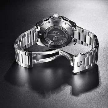 PAGANI DIZAINA Kvarca vīriešu pulksteņi modes top luksusa zīmolu chronograph vīriešu ūdensnecaurlaidīgs steel blue skatīties cilvēks sporta pulkstenis 2020