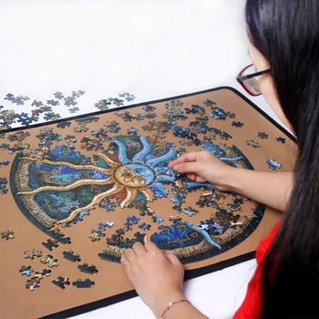 Kārtu puzle 1000 gabali Montāžas attēlu puzles, rotaļlietas pieaugušajiem bērniem bērniem puzzle spēles izglītojošas Rotaļlietas